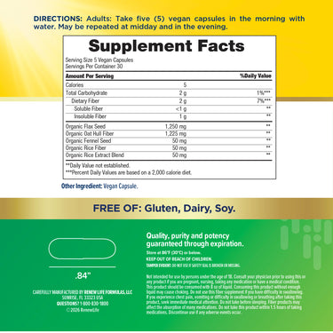 Daily Digestive Prebiotic Fiber, 150 Vegetarian Capsules