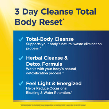 3-Day Cleanse Total Body Reset
