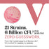 Graphic for Renew Life Vaginal Ultimate Flora Probiotic: petri dish with bacteria, pink stylized V, 21 Strains, 6 Billion CFU per serving, formulated for women.