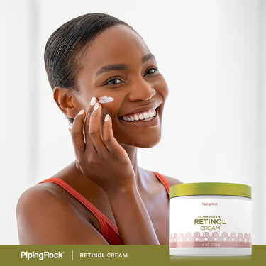 Retinol Cream (Ultra Potent Vitamin A Cream), 400,000 IU per Jar IU, 4 oz (113 g) Jar