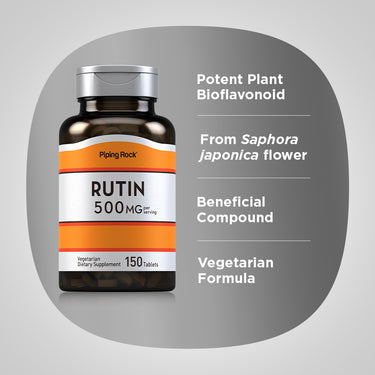 Rutin, 500 mg (per serving), 150 Caplets