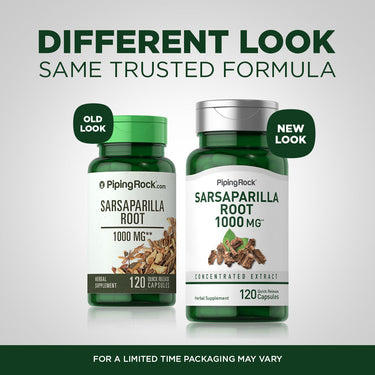 Sarsaparilla Root, 1000 mg, 120 Quick Release Capsules