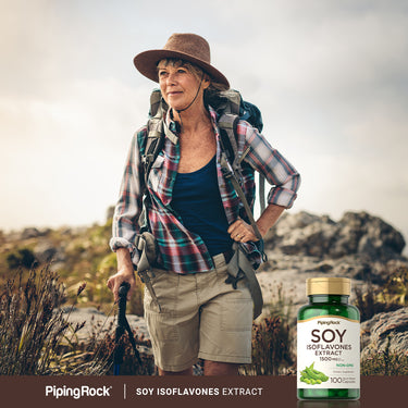 Soy Isoflavones Extract, 1500 mg (per serving), 100 Quick Release Capsules