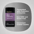 Product highlights graphic stating Formulated with Probiotics & Enzymes, Non-GMO, Gluten-Free, and Convenient Coated Caplets.
