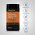 Curcumin bottle with icons indicating Gluten & Wheat Free, Milk & Lactose Free, Soy Free, Non GMO, No Artificial Additives.