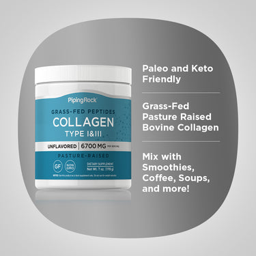 Ultra Collagen Powder Type I & III, 7 oz (198 g) Bottle