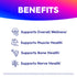 WholeMag 10 Magnesium Complex | Total Body Support | Supports Muscle, Bone and Nerve Health | High Absorption
