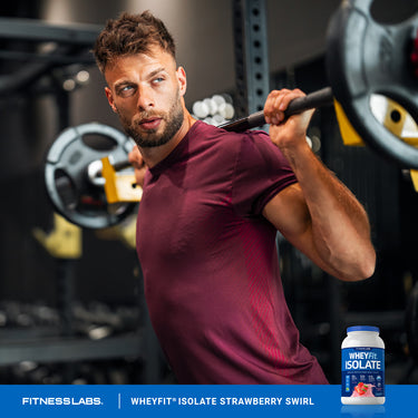 Whey Protein Isolate WheyFit (Wild Strawberry Explosion), 2 lb (908 g) Bottle