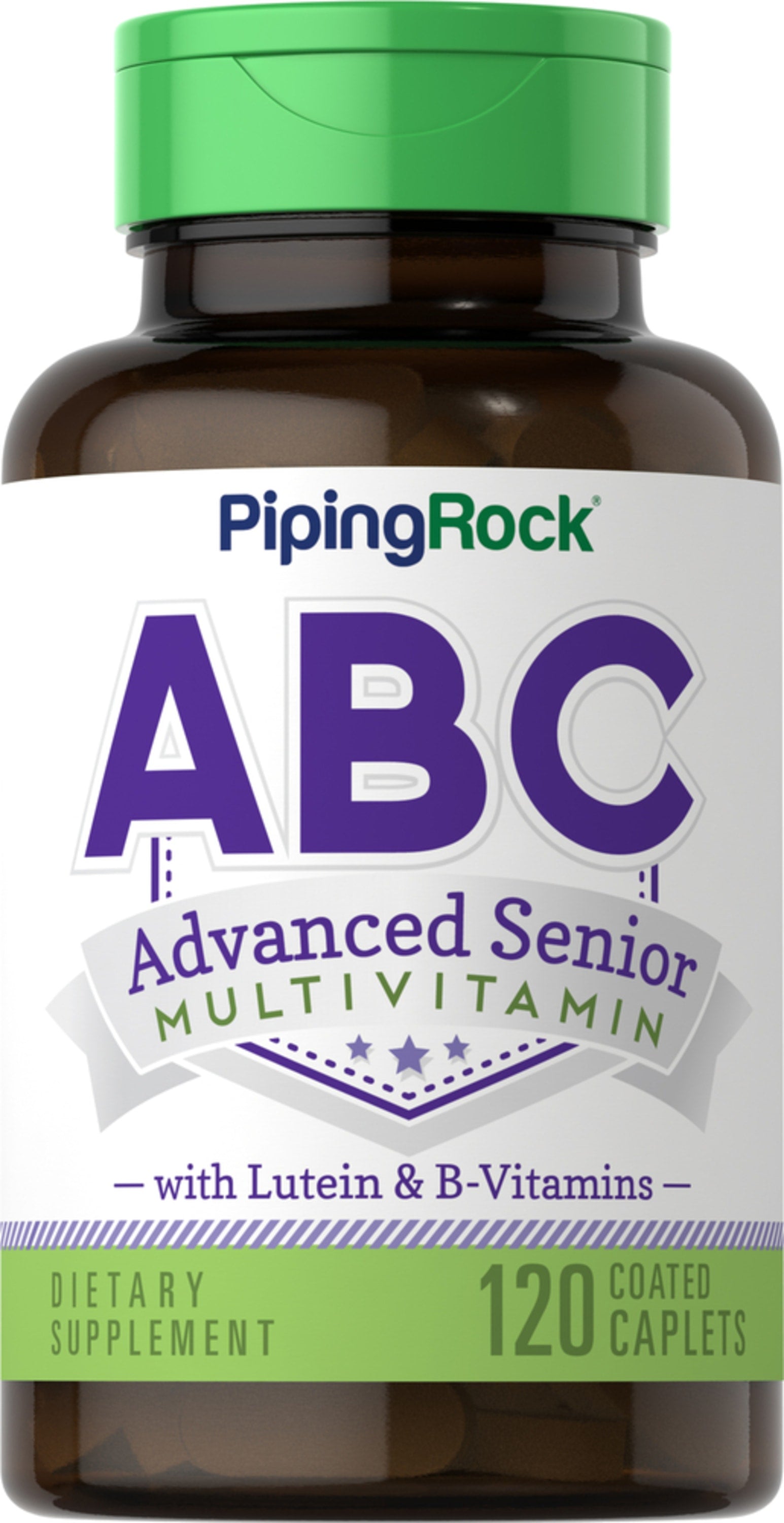 ABC Advanced Senior with Lutein & B-Vitamins, 120 Coated Caplets