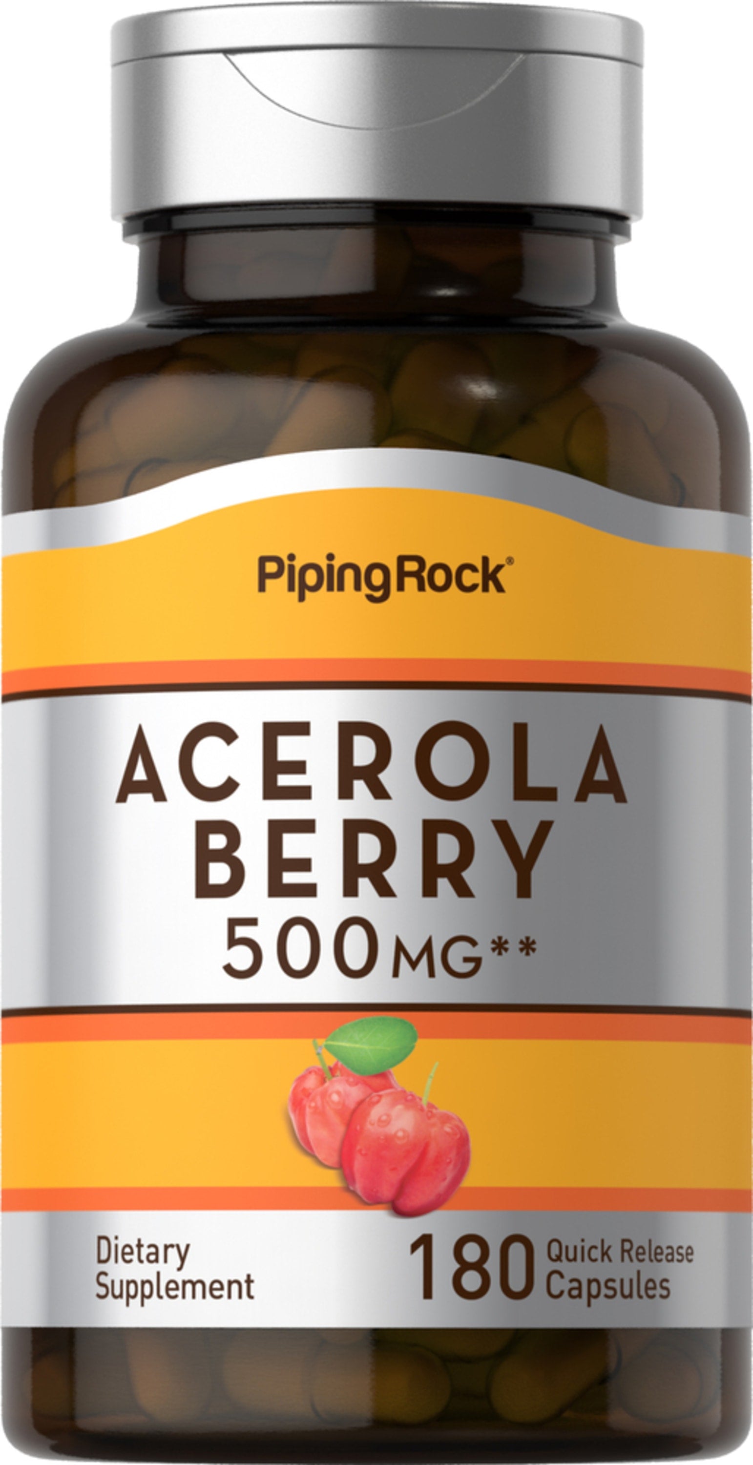 Acerola Berry, 500 mg, 180 Quick Release Capsules