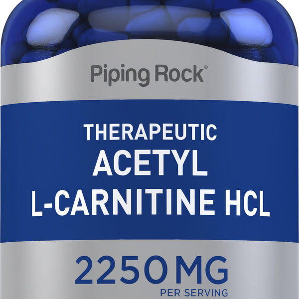 Acetyl L-Carnitine, 2250 mg (per serving), 120 Quick Release Capsules