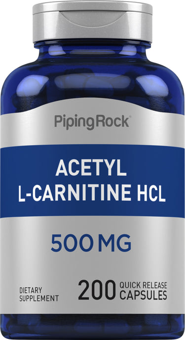 Acetyl L-Carnitine, 500 mg, 200 Quick Release Capsules Acetyl L-Carnitine, 500 mg, 200 Quick Release Capsules