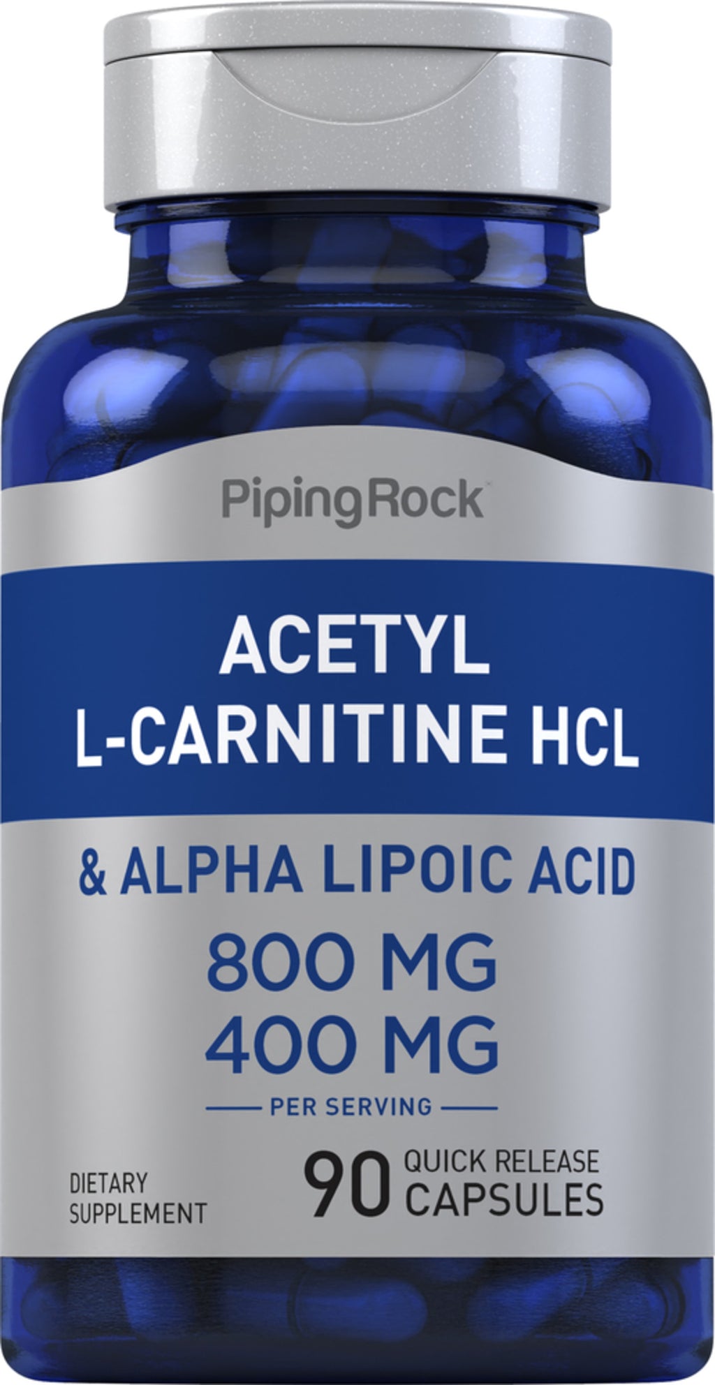 Acetyl L-Carnitine 800 mg & Alpha Lipoic Acid 400 mg, 90 Quick Release Acetyl L-Carnitine 800 mg & Alpha Lipoic Acid 400 mg, 90 Quick Release