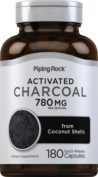 Activated Coconut Charcoal, 780 mg (per serving), 180 Quick Release Ca Activated Coconut Charcoal, 780 mg (per serving), 180 Quick Release Ca