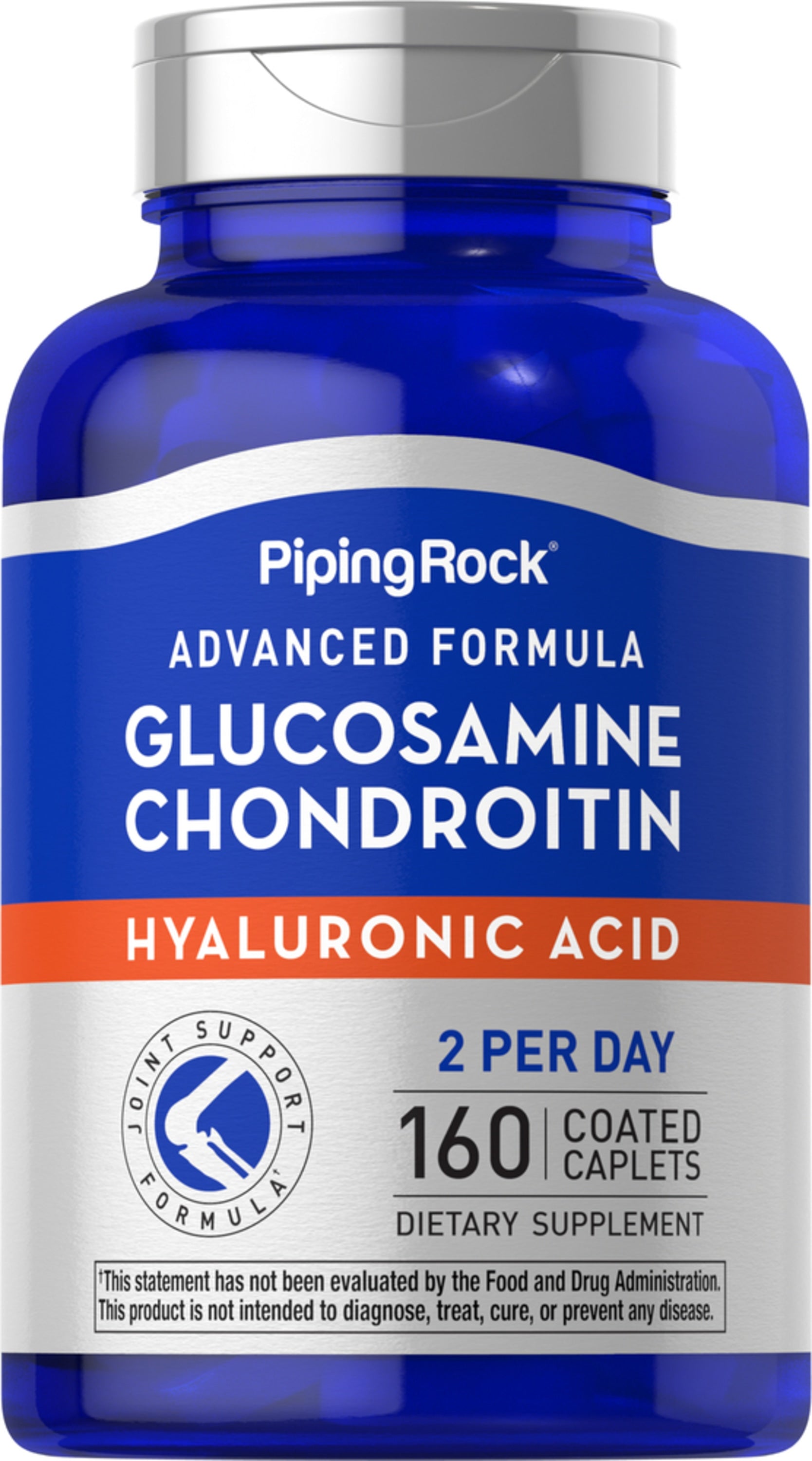 Advanced Glucosamine Chondroitin Hyaluronic Acid, 160 Coated Caplets