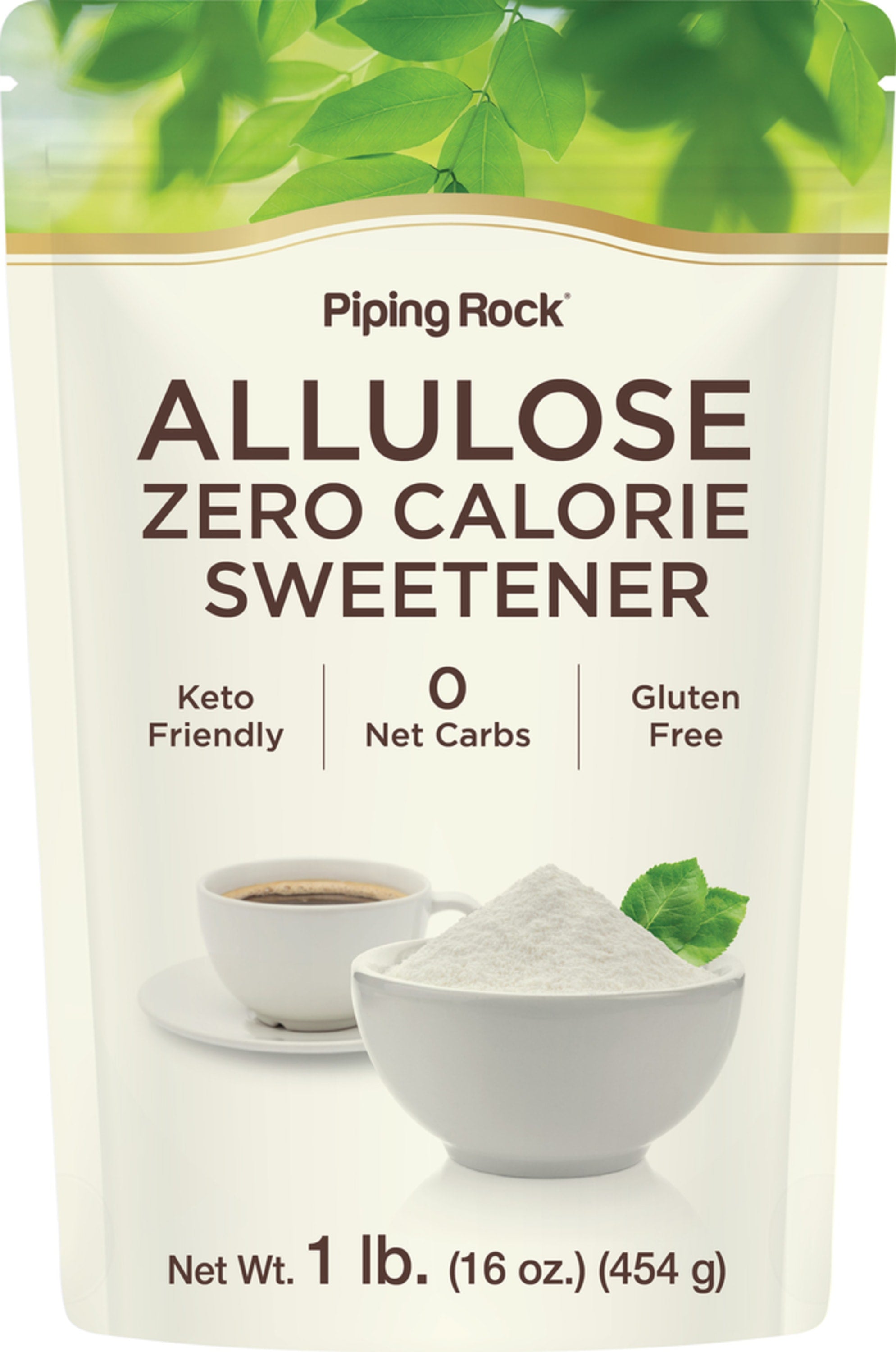 Allulose Zero Calorie Granulated Sweetener, 16 oz (454 g) Pack