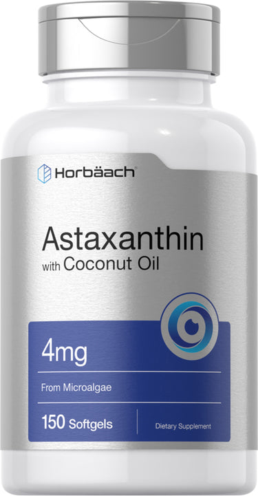 Astaxanthin with Coconut Oil, 4 mg, 150 Softgels