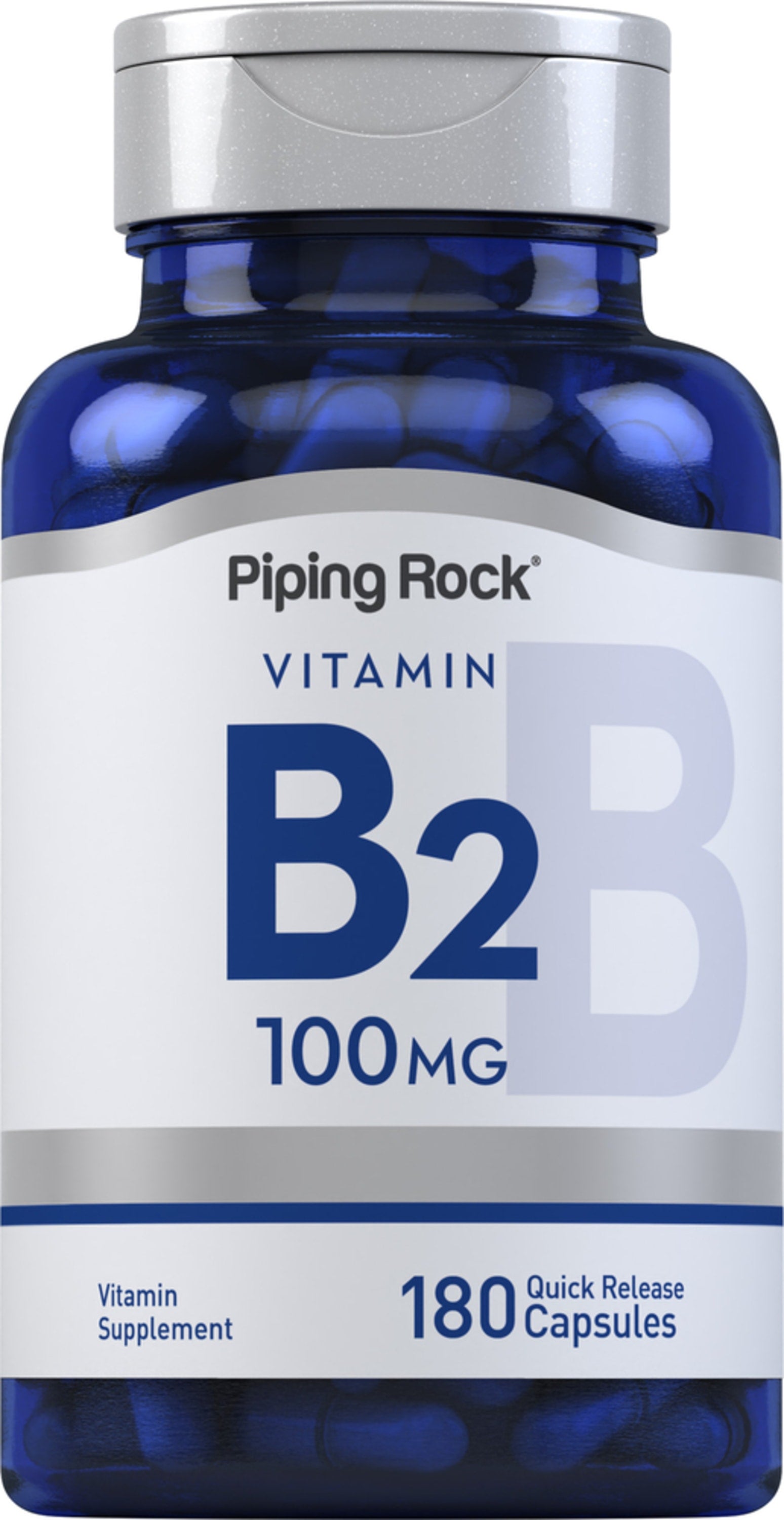 B-2 (Riboflavin), 100 mg, 180 Quick Release Capsules