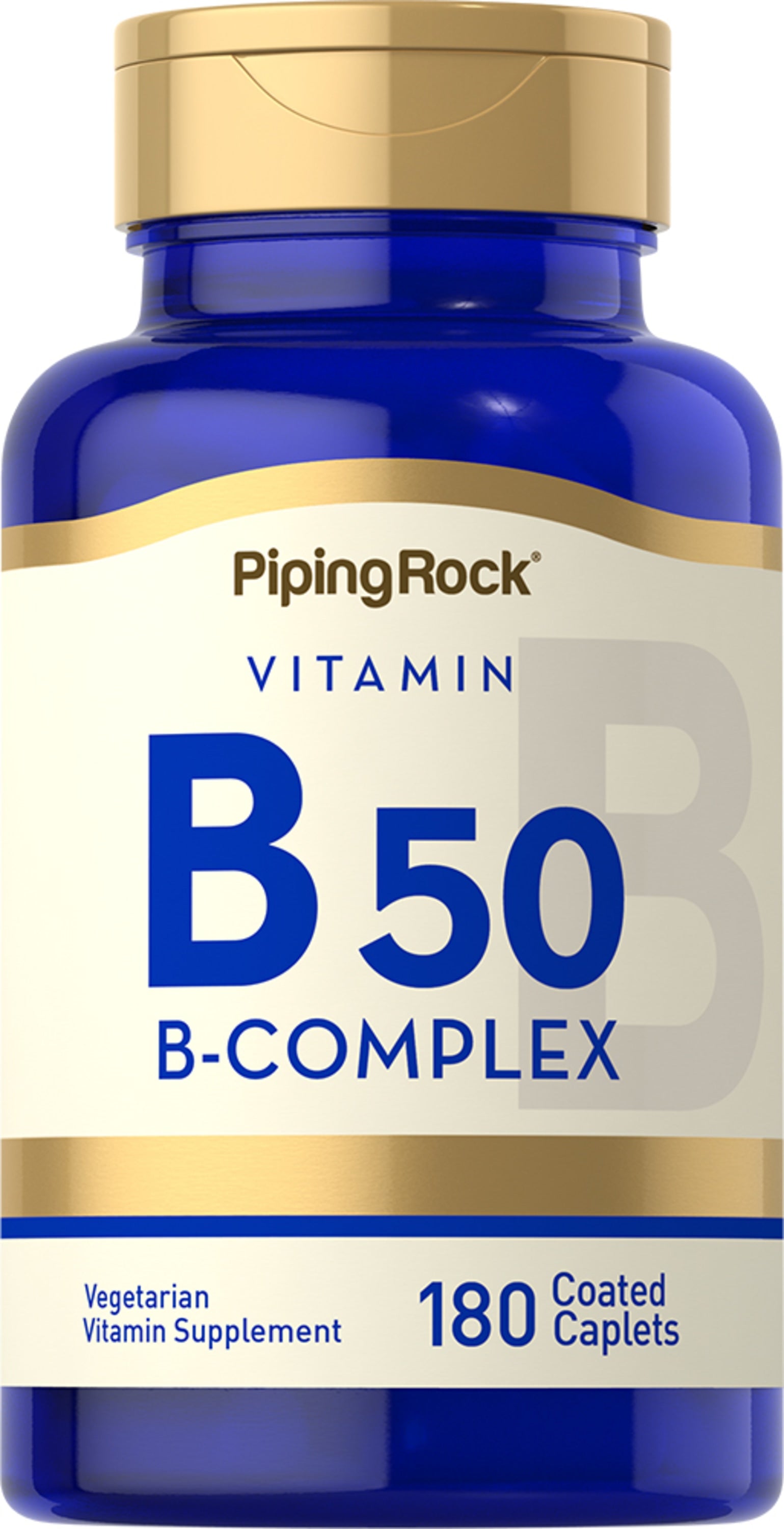 B-50 Vitamin B Complex, 180 Coated Caplets