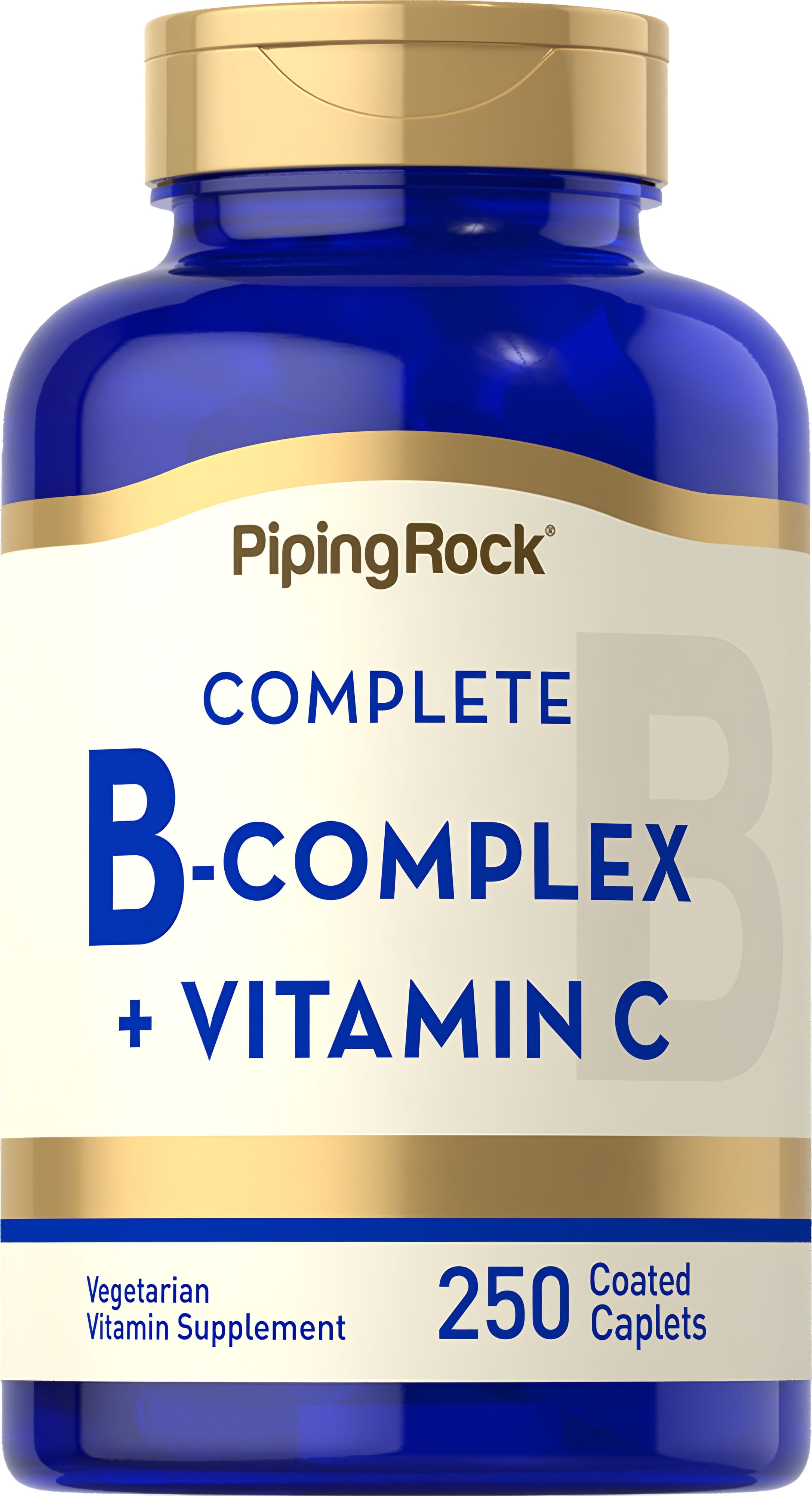 B-Complex Plus Vitamin C, 250 Coated Caplets