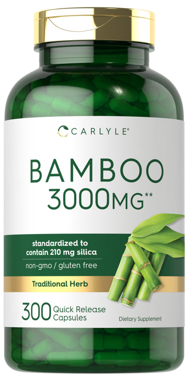 Bamboo Extract, 3000 mg, 300 Quick Release Capsules