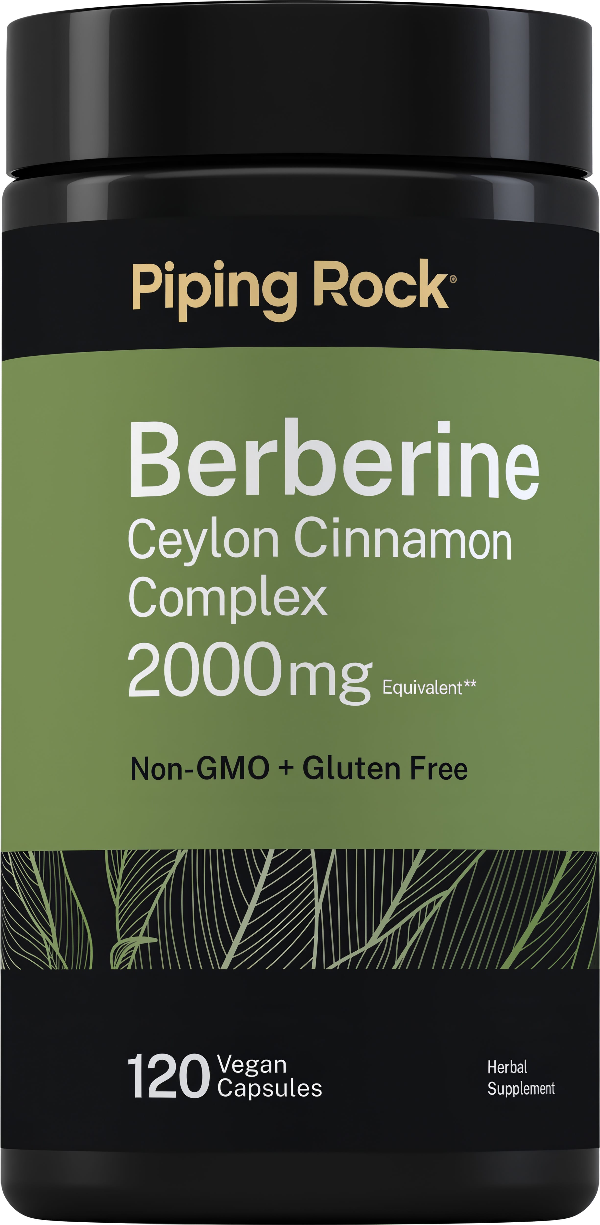 Berberine Ceylon Cinnamon Complex, 2000 mg, 120 Vegan Capsules