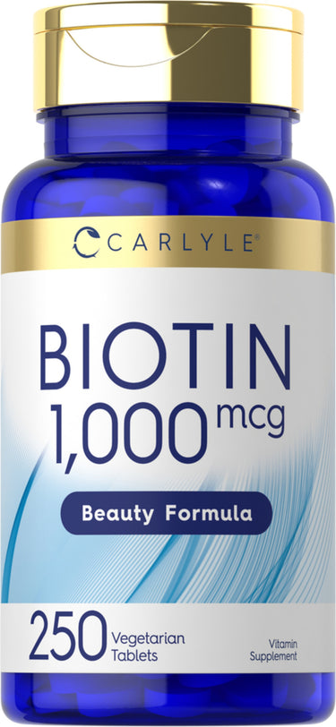 Biotin, 1000 mcg, 250 Vegetarian Tablets