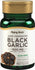 Black Garlic 1500 mg, 60 quick release capsules. Non-GMO herbal supplement for health.