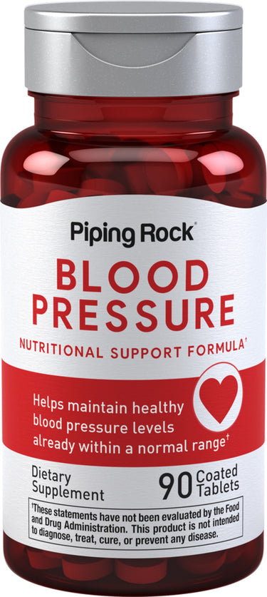 Blood Pressure Nutritional Support Formula, 90 Coated Tablets