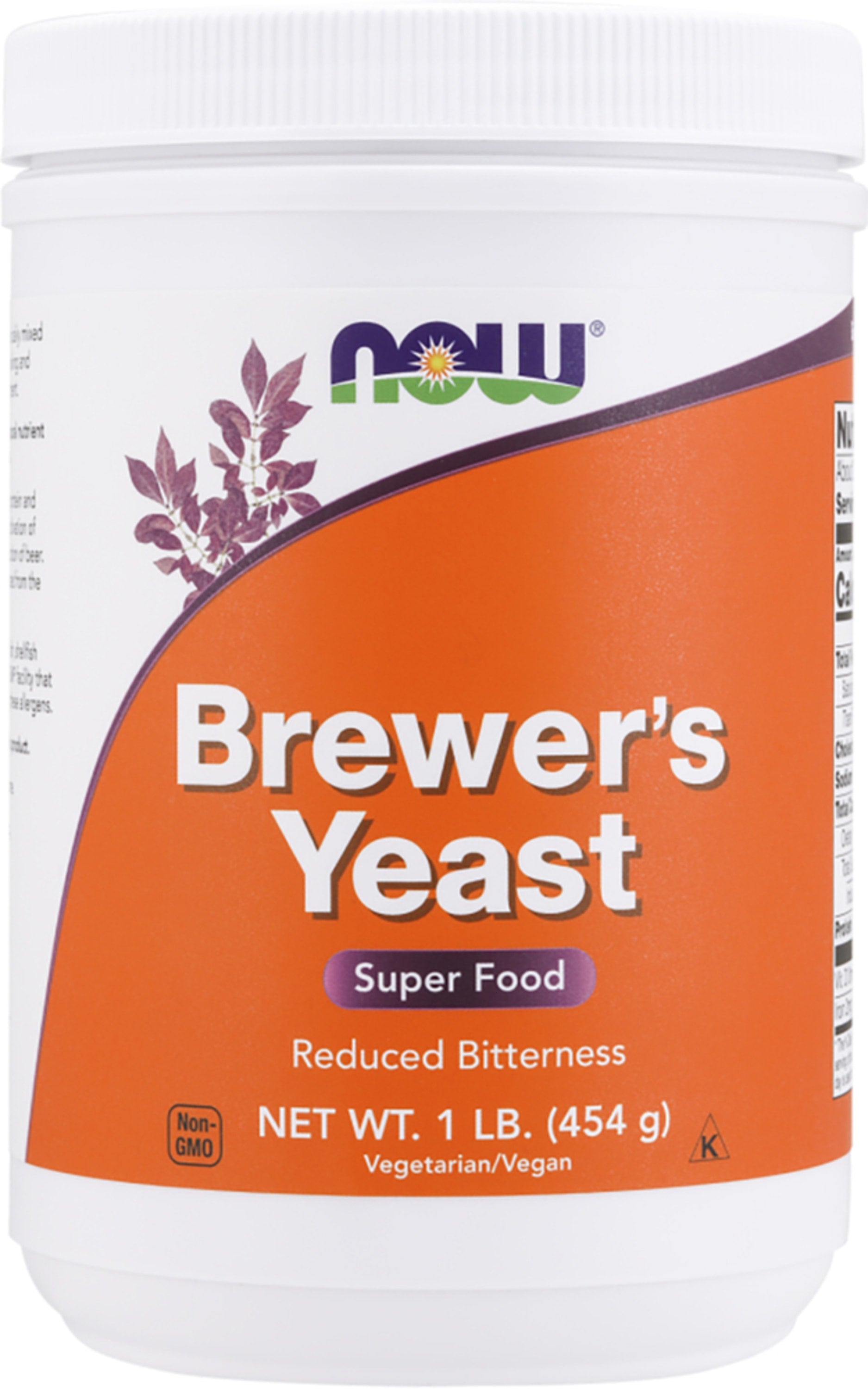 Brewer's Yeast Powder (Debittered), 1 lb. (454 g) Bottle
