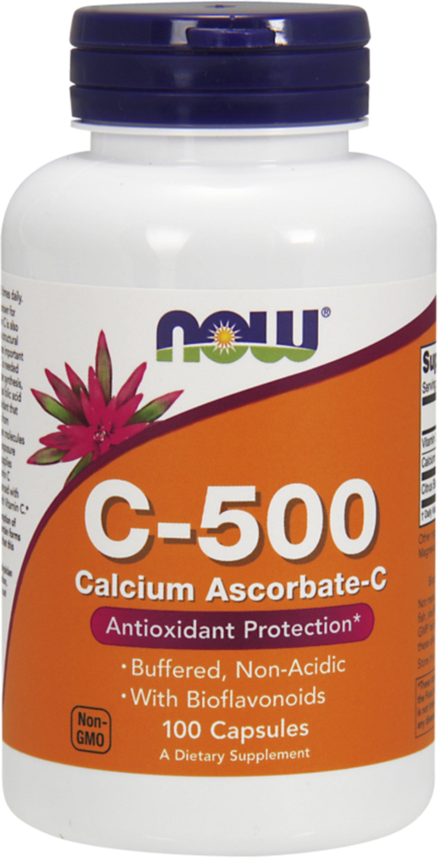 Buffered C-500 Calcium Ascorbate-C, 500 mg, 100 Capsules