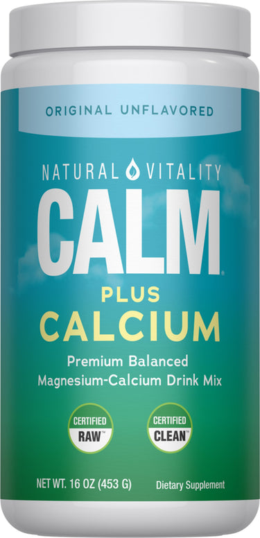 CALM plus Calcium Powder Unflavored, 16 oz (453 g)