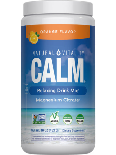 CALM Powder Orange, 16 oz (453 g)