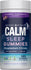 CALM Sleep with Melatonin Gummies Blueberry-Pomegranate Flavor, 120 Tasty Gummies