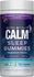 CALM Sleep with Melatonin Gummies Blueberry-Pomegranate Flavor, 120 Tasty Gummies