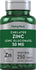 Chelated Zinc (Gluconate), 50 mg, 250 Vegetarian Tablets