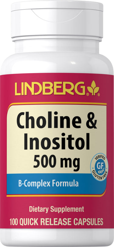 Choline & Inositol 500 mg, 100 Quick Release Capsules Choline & Inositol 500 mg, 100 Quick Release Capsules
