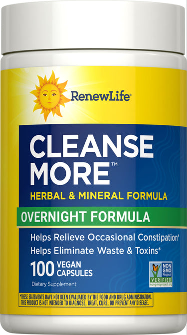 Cleanse More Overnight Formula, 100 Vegetarian Capsules