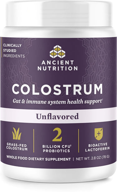 Colostrum Powder (Unflavored), 2.8 oz (78 g) Bottle