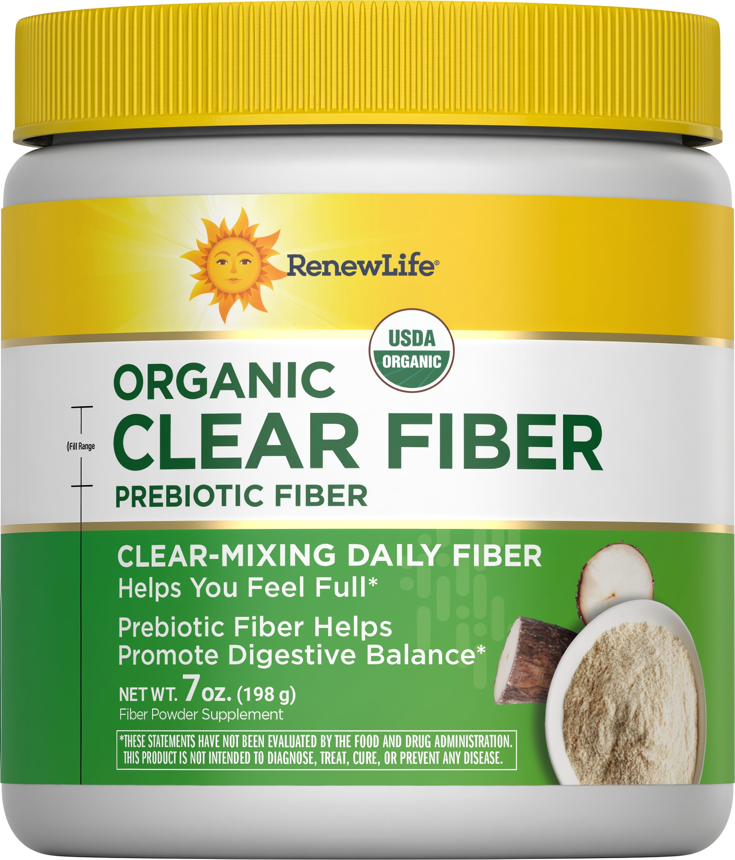 Completely Clear Organic Prebiotic Fiber, 7 oz (198 g) Powder