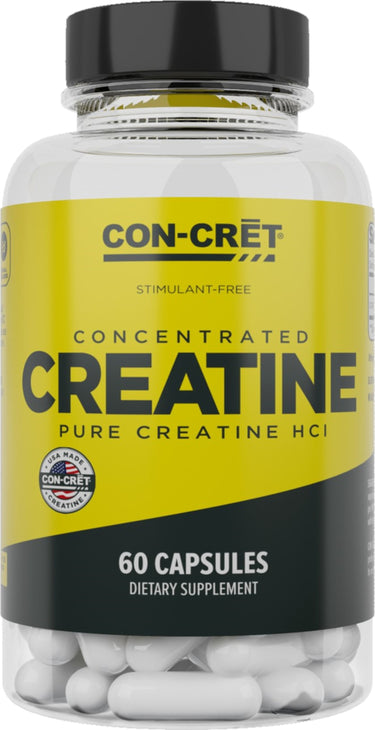 CON-CRET Creatine HCl, 60 Capsules