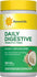 Daily Digestive Prebiotic Fiber supplement, 150 vegan capsules with soluble and insoluble fiber.