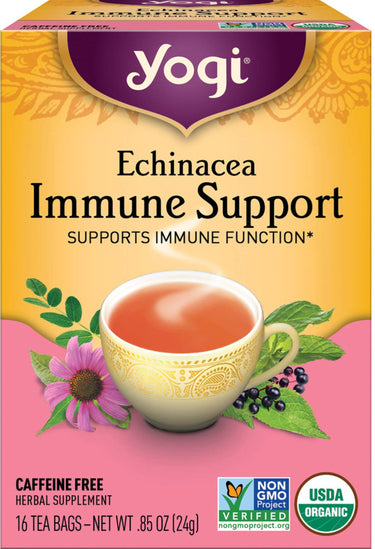 Echinacea Immune Support Tea, 16 Tea Bags