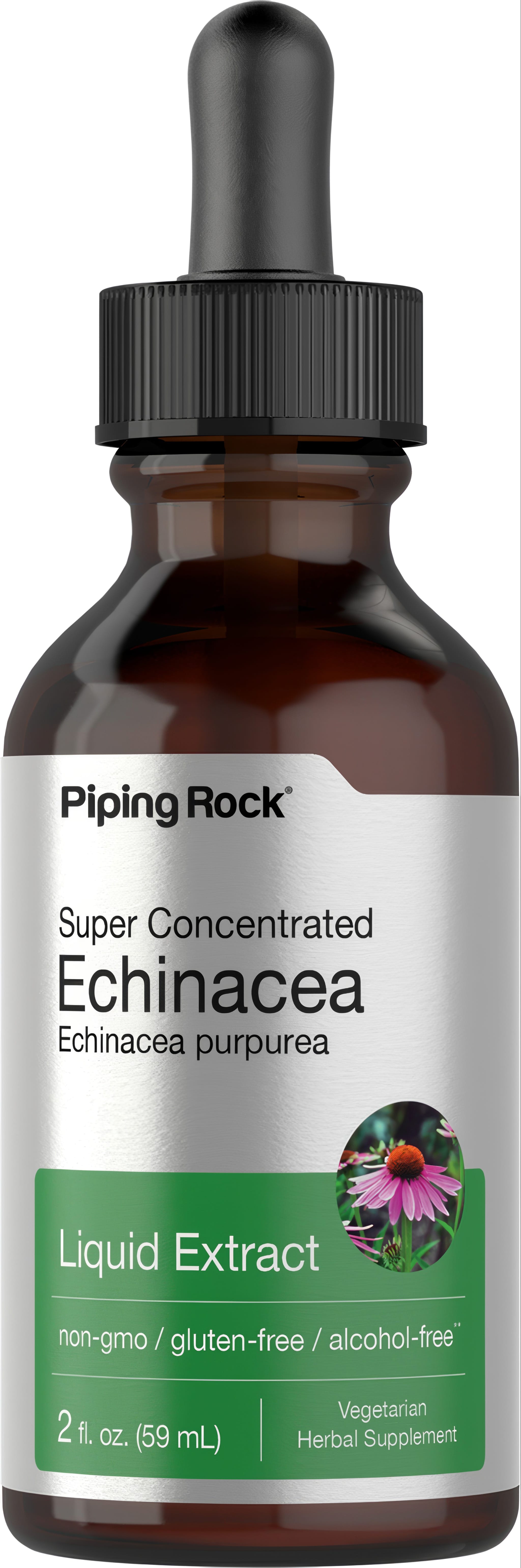 A bottle of Super Concentrated Echinacea Liquid Extract, 2 fl. oz. (59 mL).
