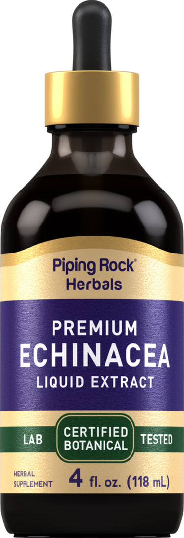 Echinacea Liquid Extract Alcohol Free, 4 fl oz (118 mL) Dropper Bottle