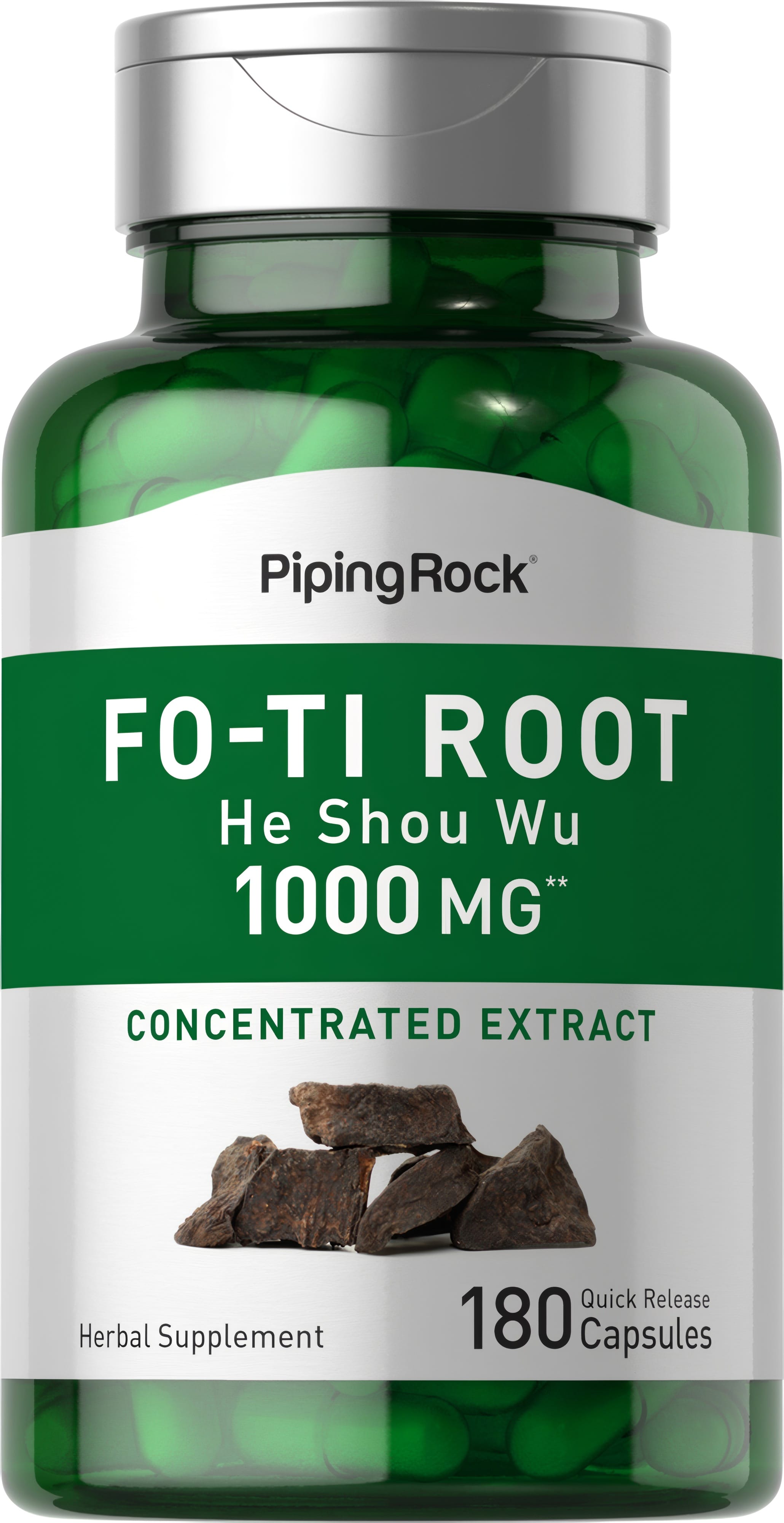 Fo-Ti Root He-Shou-Wu, 1000 mg, 180 Quick Release Capsules