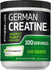 German Creatine Monohydrate (Creapure), 5000 mg (per serving), 1.1 lb (500 g) Bottle