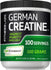 German Creatine Monohydrate (Creapure), 5000 mg (per serving), 1.1 lb (500 g) Bottle
