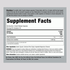 Supplement Facts panel showing Chitosan 1200 mg, 180 Capsules.