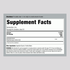 Image of Supplement Facts for Eyebright Liquid Extract 2 fl oz bottle.